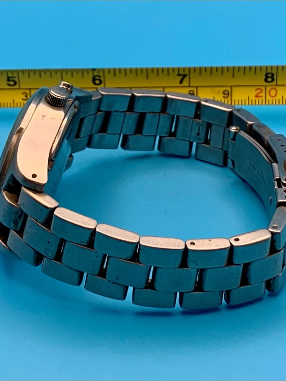 FOSSIL KALEIDO LI2092 University Of Oklahoma Men’s Vtg Wristwatch Works New Batt
